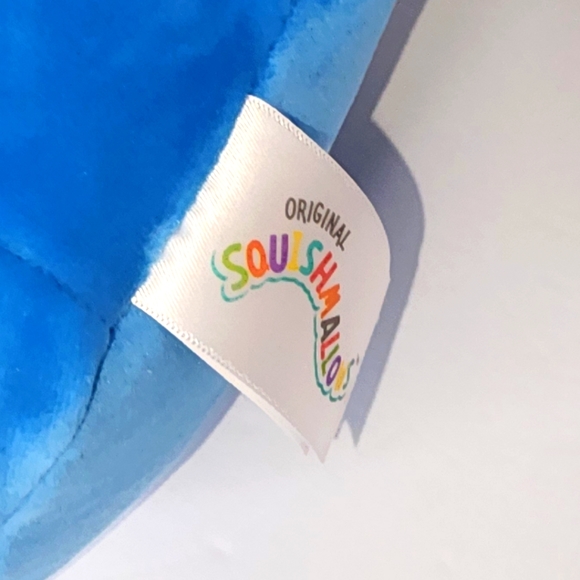 VERMICELLI 🐍 FTM ☆ Blie Iridescent Snake Original Squishmallow by Kelly Toy NWT - Picture 8 of 8